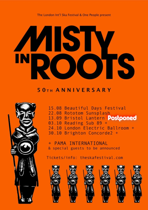 Celebrating 50 years - Misty in Roots long history stretches back to their schooldays in Southall - Buy Tickets